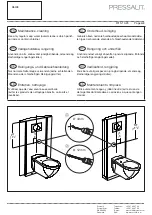 Предварительный просмотр 6 страницы Pressalit R6408 Mounting Instruction