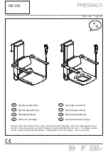 Pressalit R7664 Mounting Instruction preview