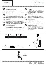 Preview for 13 page of Pressalit R7664 Mounting Instruction