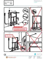 Preview for 4 page of Pressalit R8515 Assembly Instruction Manual