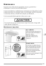 Preview for 21 page of Pressalit R8584512 Operation And Maintenance Manua