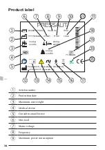 Preview for 24 page of Pressalit R8584512 Operation And Maintenance Manua