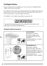 Preview for 46 page of Pressalit R8584512 Operation And Maintenance Manua