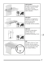 Preview for 47 page of Pressalit R8584512 Operation And Maintenance Manua