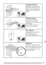 Preview for 97 page of Pressalit R8584512 Operation And Maintenance Manua