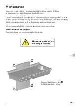 Preview for 19 page of Pressalit R8661 Operation And Maintenance Manual