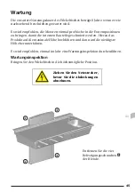 Preview for 45 page of Pressalit R8661 Operation And Maintenance Manual