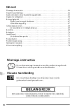 Preview for 64 page of Pressalit R8661 Operation And Maintenance Manual