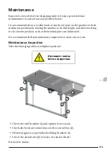 Preview for 21 page of Pressalit R8711 Operation And Maintenance Manual