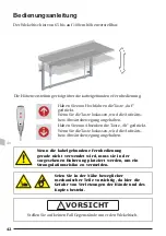 Preview for 42 page of Pressalit R8711 Operation And Maintenance Manual