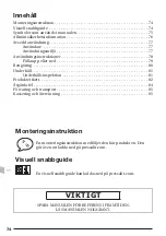 Preview for 74 page of Pressalit R8711 Operation And Maintenance Manual