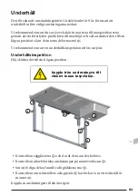 Preview for 81 page of Pressalit R8711 Operation And Maintenance Manual