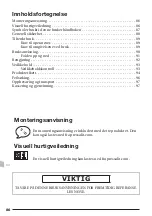 Preview for 86 page of Pressalit R8711 Operation And Maintenance Manual