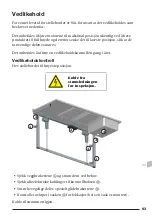 Preview for 93 page of Pressalit R8711 Operation And Maintenance Manual