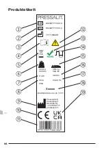 Preview for 94 page of Pressalit R8711 Operation And Maintenance Manual