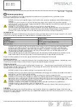 Предварительный просмотр 4 страницы Pressalit R9113 Mounting Instruction