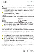 Предварительный просмотр 9 страницы Pressalit R9113 Mounting Instruction