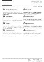 Preview for 13 page of Pressalit R9113 Mounting Instruction