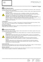 Preview for 5 page of Pressalit VALUE IV R1620 Mounting Instruction