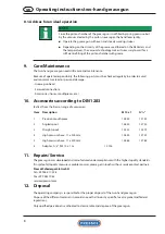 Preview for 8 page of Pressol 12 846 Operating Instructions And Safety Notes