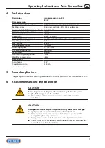 Preview for 7 page of Pressol 18 047 Operating Instructions Manual