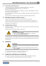 Preview for 9 page of Pressol 18 047 Operating Instructions Manual