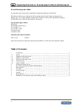 Предварительный просмотр 2 страницы Pressol Barrel pump G2 Operating Instructions And Safety Notes