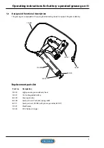 Preview for 3 page of Pressol Battery-operated grease gun Operating Instructions Manual