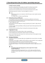 Preview for 6 page of Pressol Battery-operated grease gun Operating Instructions Manual