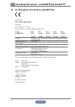 Preview for 20 page of Pressol mobiFITT Operating Instructions And Safety Notes