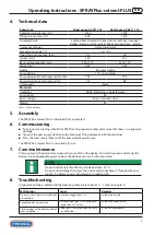 Preview for 5 page of Pressol SPRAYFI Series Operating Instructions And Safety Notes