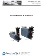 Preview for 1 page of Pressure Tech EU-1000 Maintenance Manual