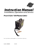 Preview for 1 page of Prest-O-Lite 550 Instruction Manual