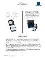 Preview for 2 page of Prestan AED UltraTrainer Instructions Manual