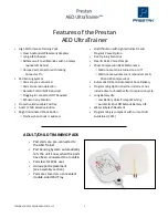 Preview for 3 page of Prestan AED UltraTrainer Instructions Manual