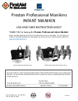 Prestan PP-IM-100 Use And Care Instructions Manual предпросмотр