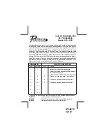 Preview for 9 page of Prestige 1284619 Transmitter Programming Manual