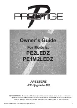 Prestige APSSECRS RF Owner'S Manual предпросмотр