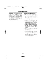 Preview for 20 page of Prestige E60MF Users Manual & Installation Handbook