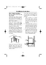 Preview for 29 page of Prestige E60MF Users Manual & Installation Handbook