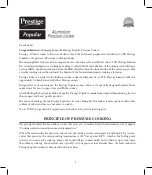 Prestige Popular Quick Start Manual preview