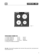 Предварительный просмотр 5 страницы Prestige PR 60 FSDOE Instructions For Use - Installation Advice