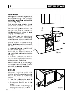 Предварительный просмотр 26 страницы Prestige PR 60 FSDOE Instructions For Use - Installation Advice