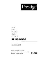 Prestige PR 90 DODF Instructions For Use Manual preview