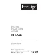 Prestige PR1-D60 Instructions For Use Manual preview