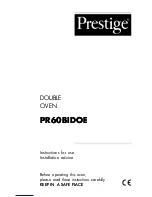 Preview for 1 page of Prestige PR60BIDOE Instructions For Use Manual