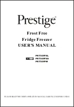 Prestige PRT55FFSL User Manual preview