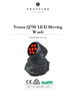 Предварительный просмотр 1 страницы Prestige Venus Q7M User Manual