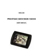 Предварительный просмотр 1 страницы Prestigio GEOVISION 150 User Manual