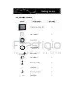 Предварительный просмотр 5 страницы Prestigio GeoVision 430 User Manual